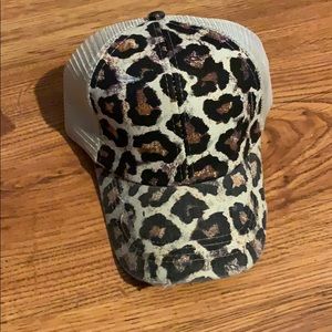 Cheetah hat
